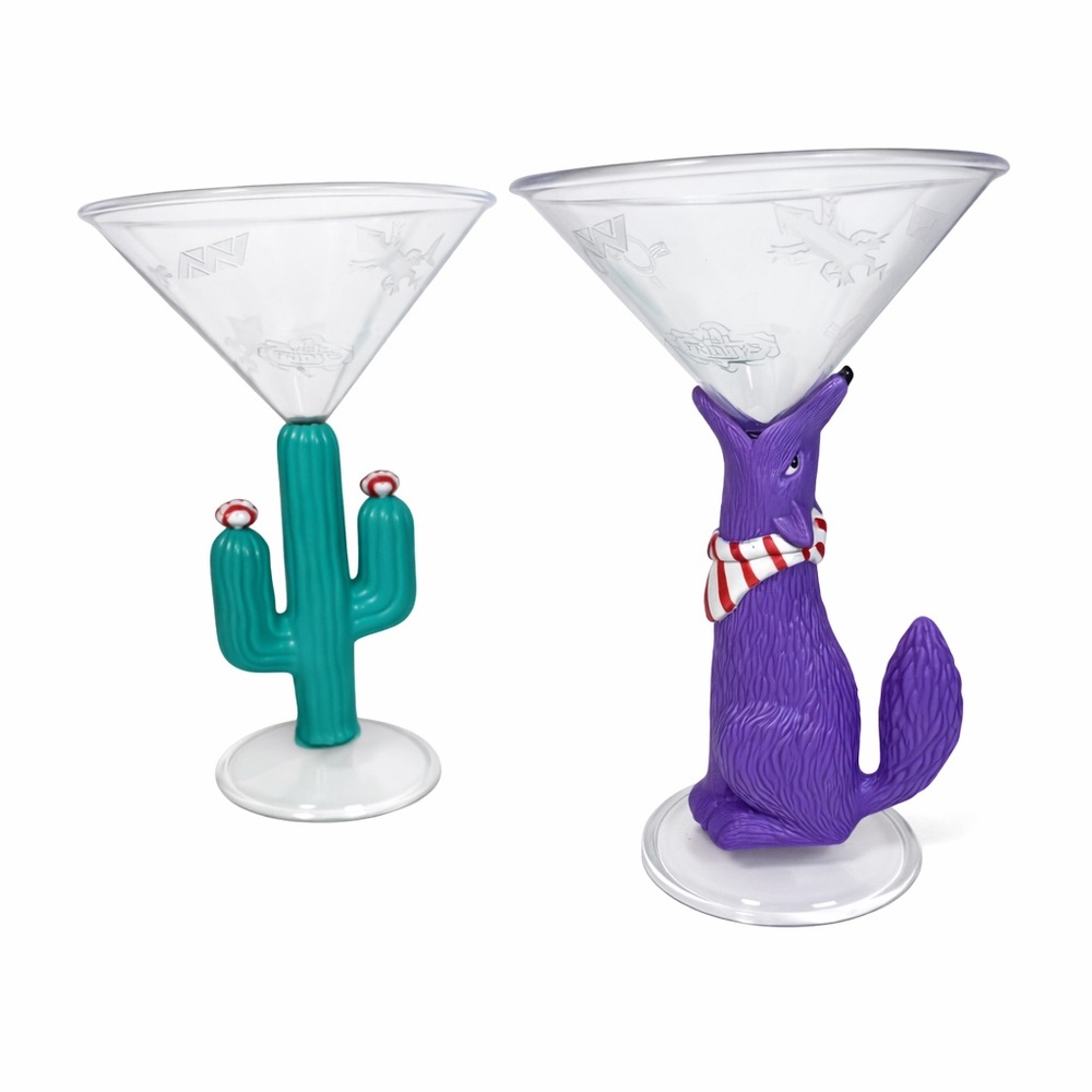 1990s Margarita TGI Friday's Glasses / collectible, set of 2